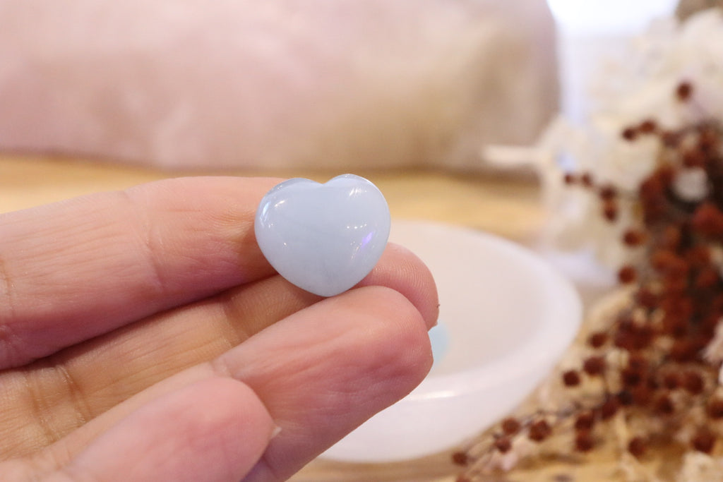Aquamarine Mini Heart