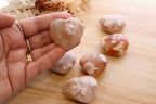 Flower Agate Heart