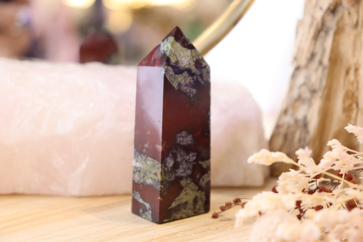 Dragon's Blood Jasper Point | 79g