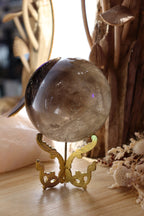 Smokey Quartz Sphere + Stand | 780g