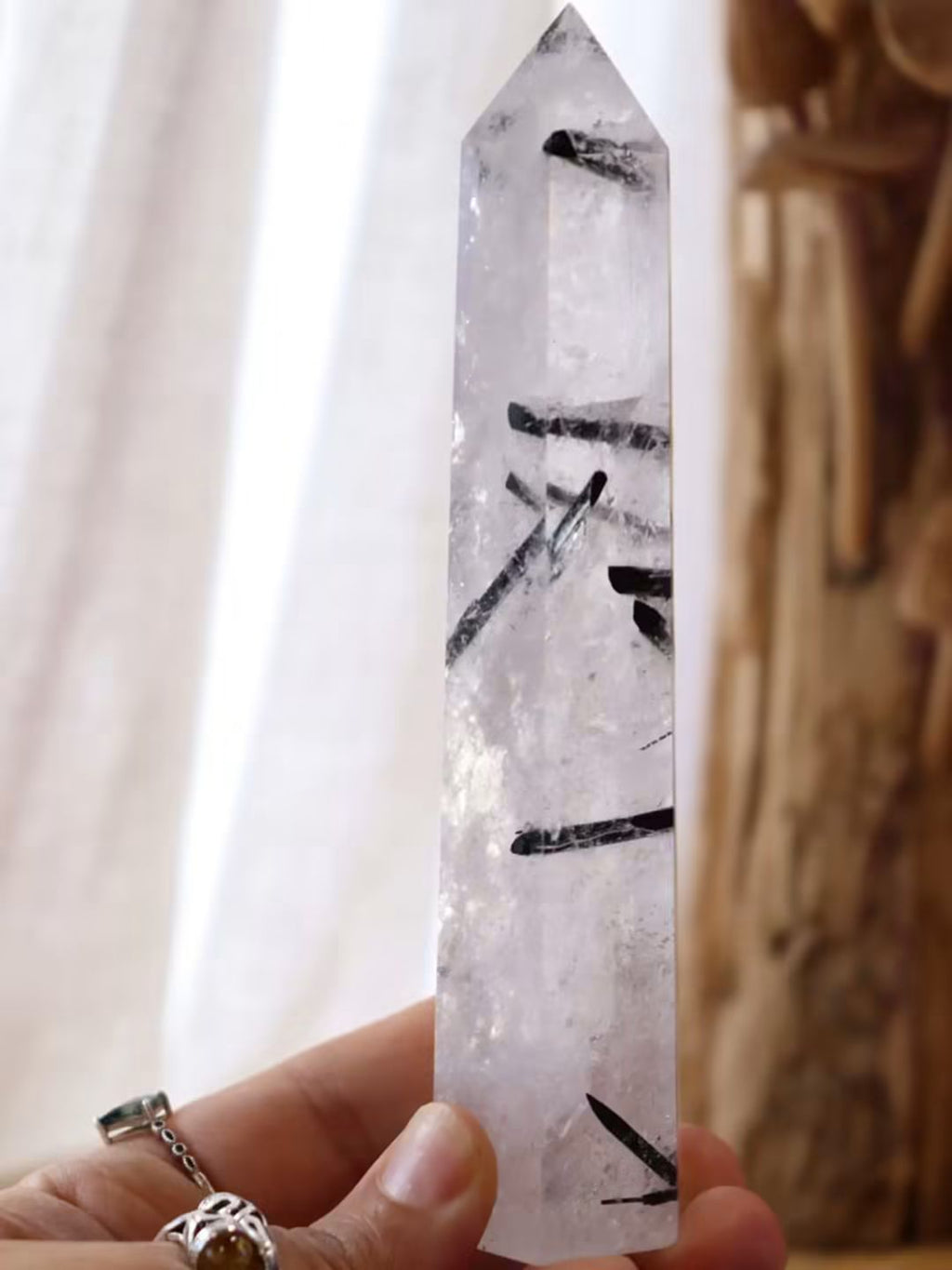 Tourmaline Quartz Tower | 214g