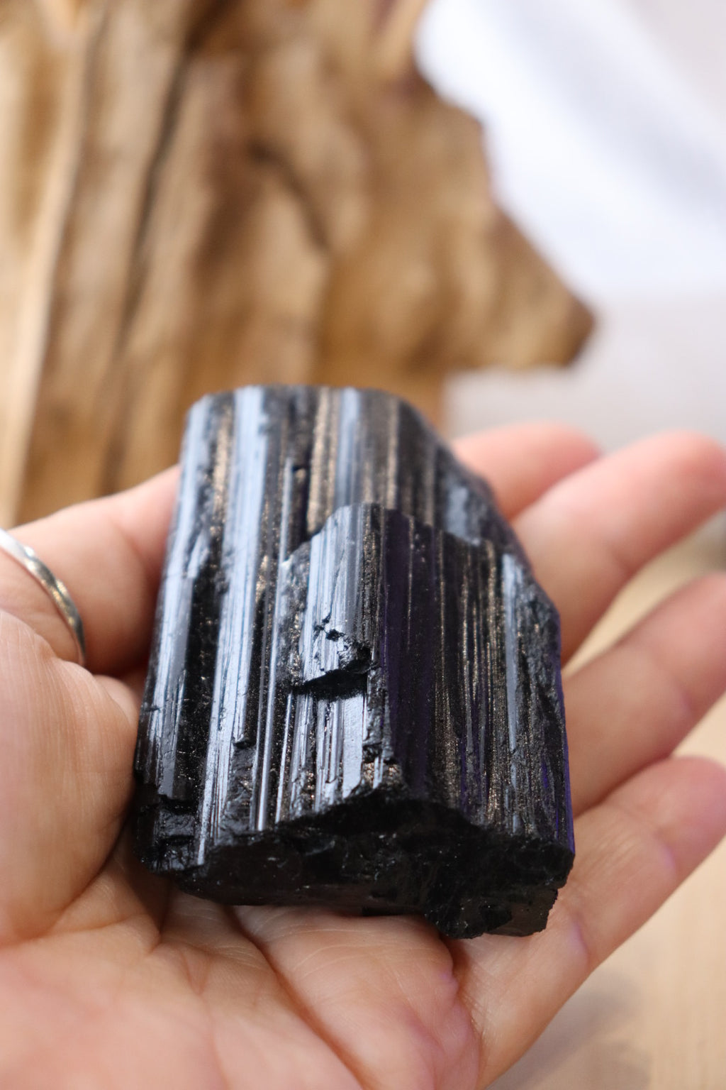 Black Tourmaline Raw | 208g