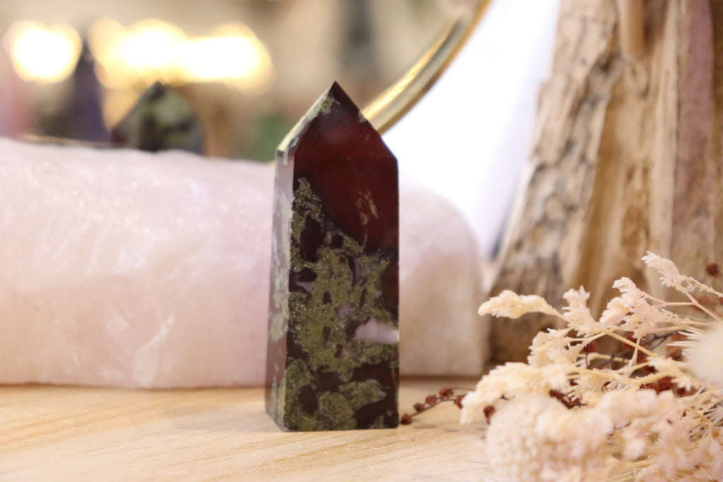 Dragon's Blood Jasper Point | 79g
