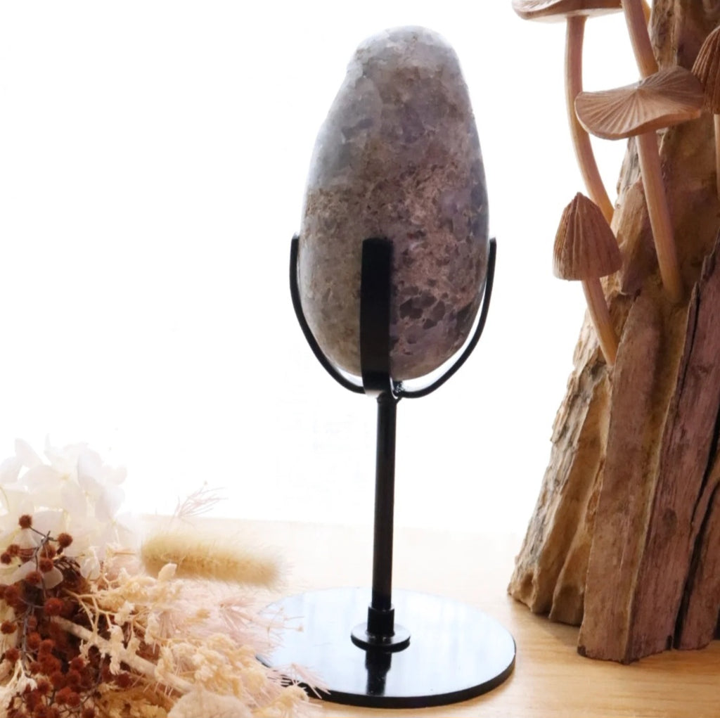 Celestite Egg + Stand | 573g