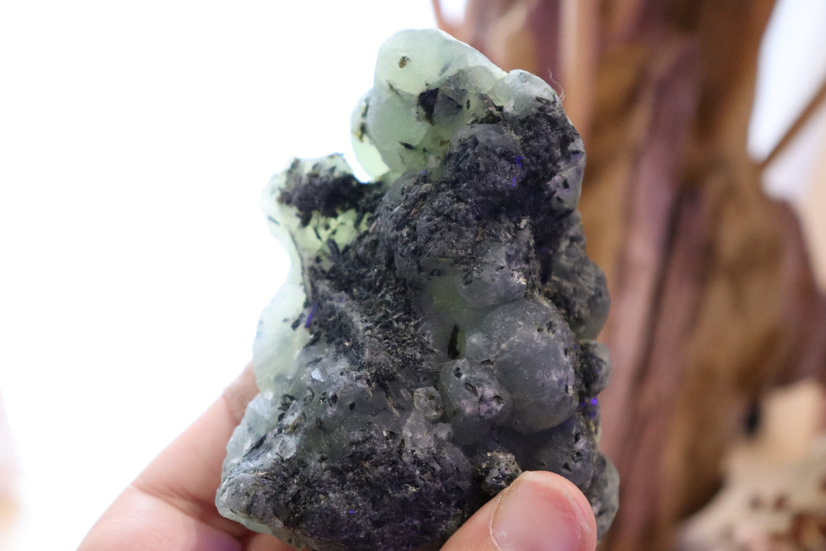 Prehnite + Epidote Inclusions Raw Specimen | 209g