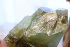 Green Calcite Raw + Stand