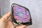 Labradorite Polished Pink + Purple | Free-Form 350g