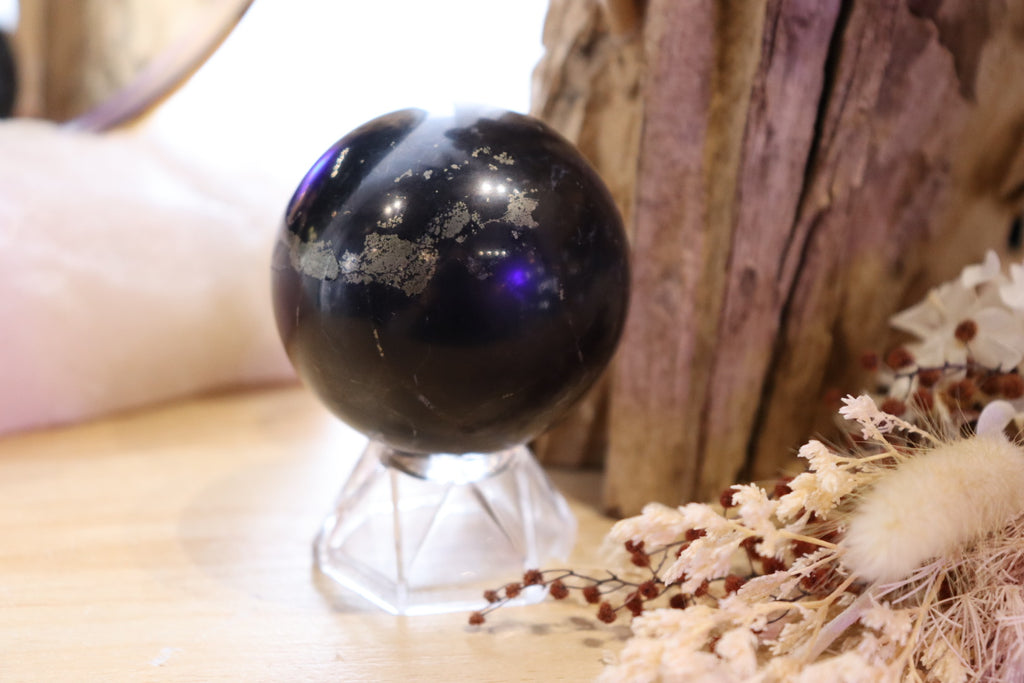 Shungite Sphere + Stand | 247g