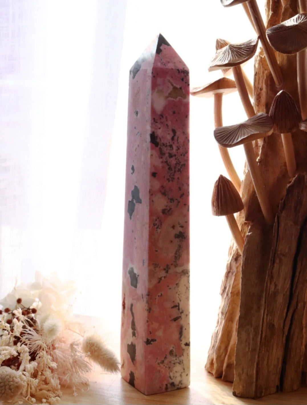 Peruvian Rhodonite Tower | 735g