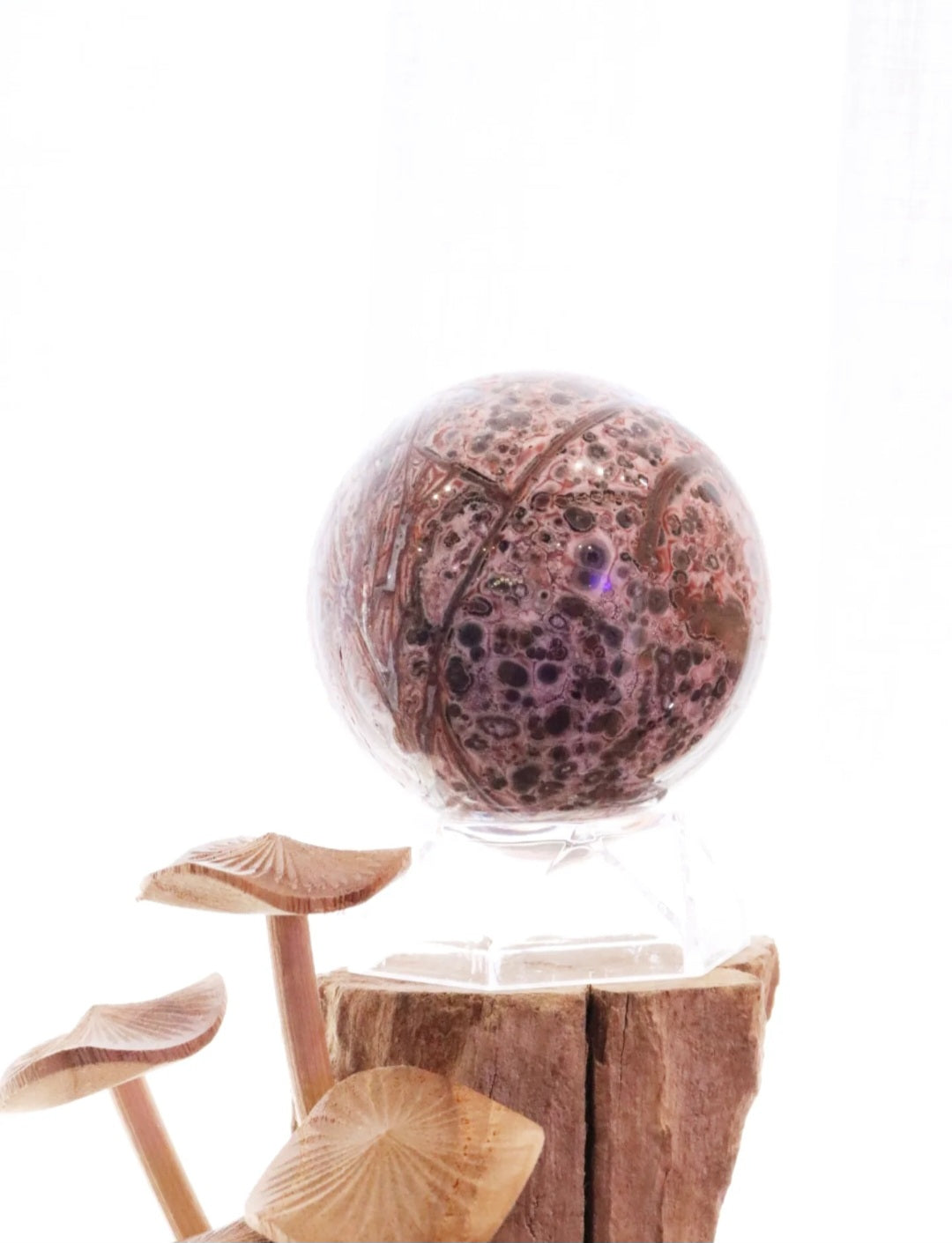 Leopard Skin Jasper Sphere | 349g