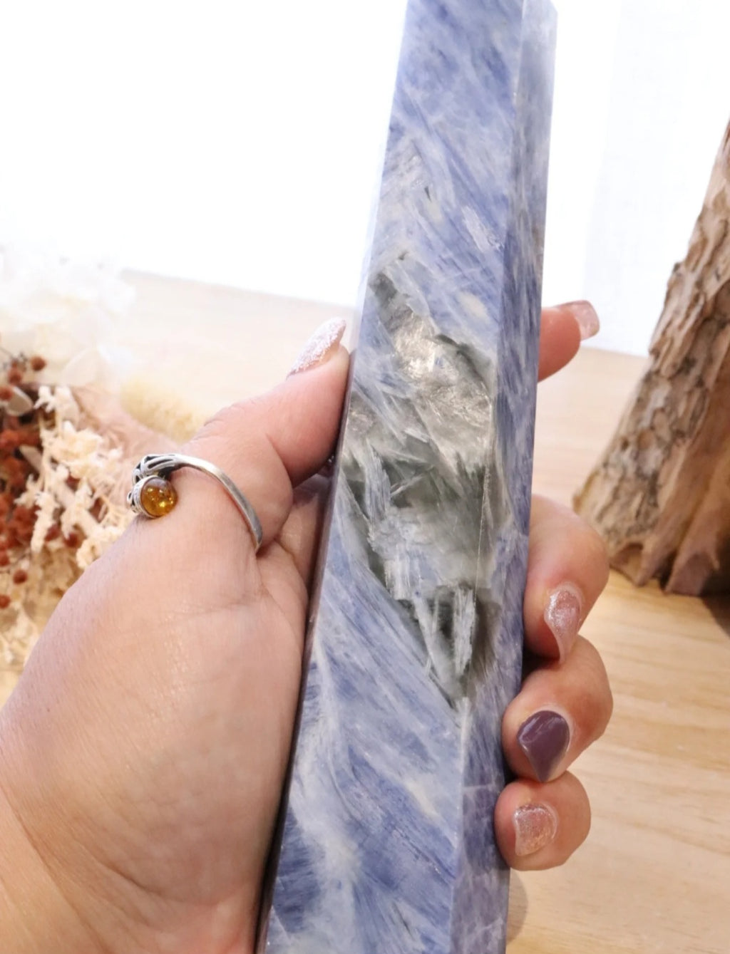 Blue Kyanite Tower | 676g