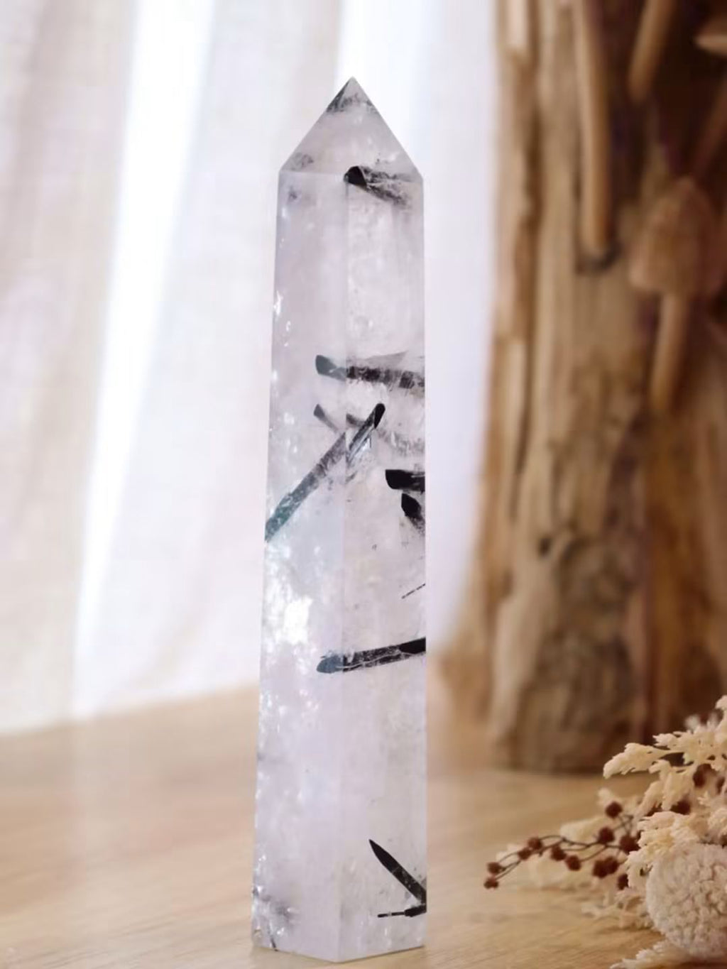 Tourmaline Quartz Tower | 214g