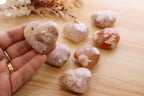 Flower Agate Heart