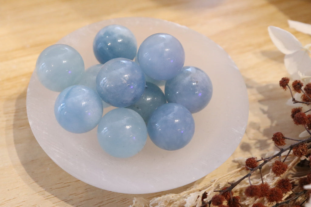 Aquamarine Mini Sphere