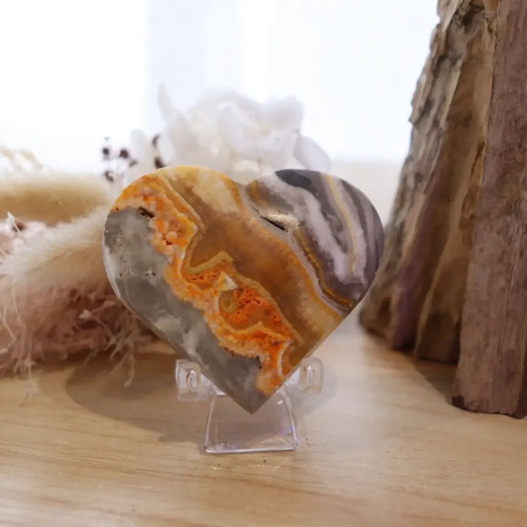Bumble Bee Jasper Heart | 66g