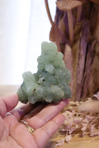 Prehnite + Epidote Inclusions Raw Specimen | 278g