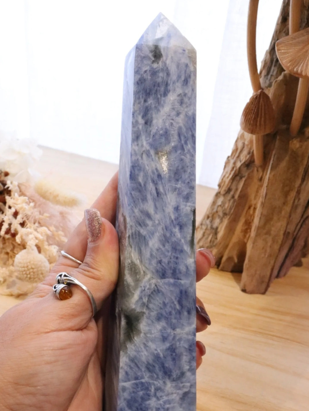 Blue Kyanite Tower | 676g