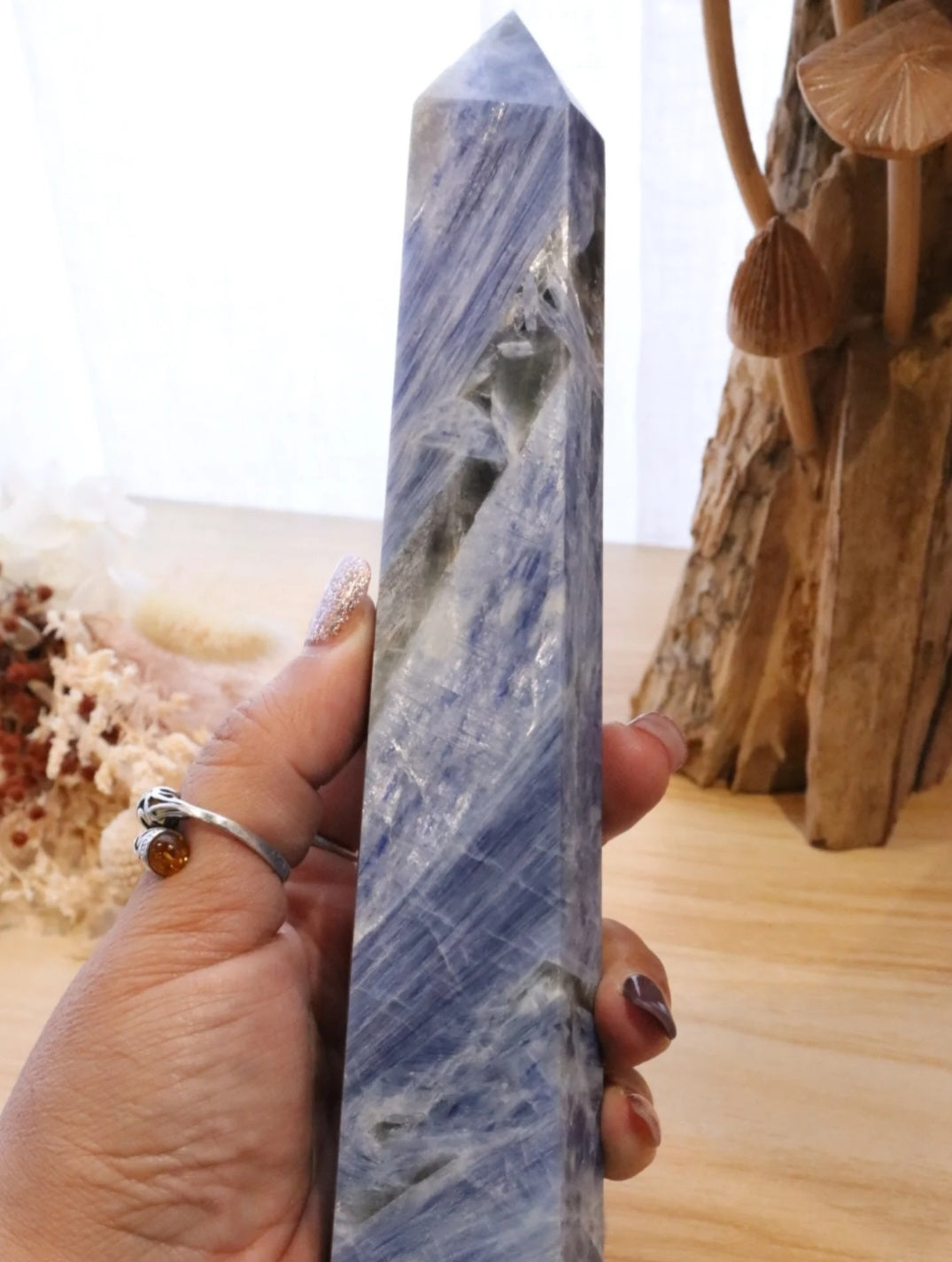 Blue Kyanite Tower | 676g
