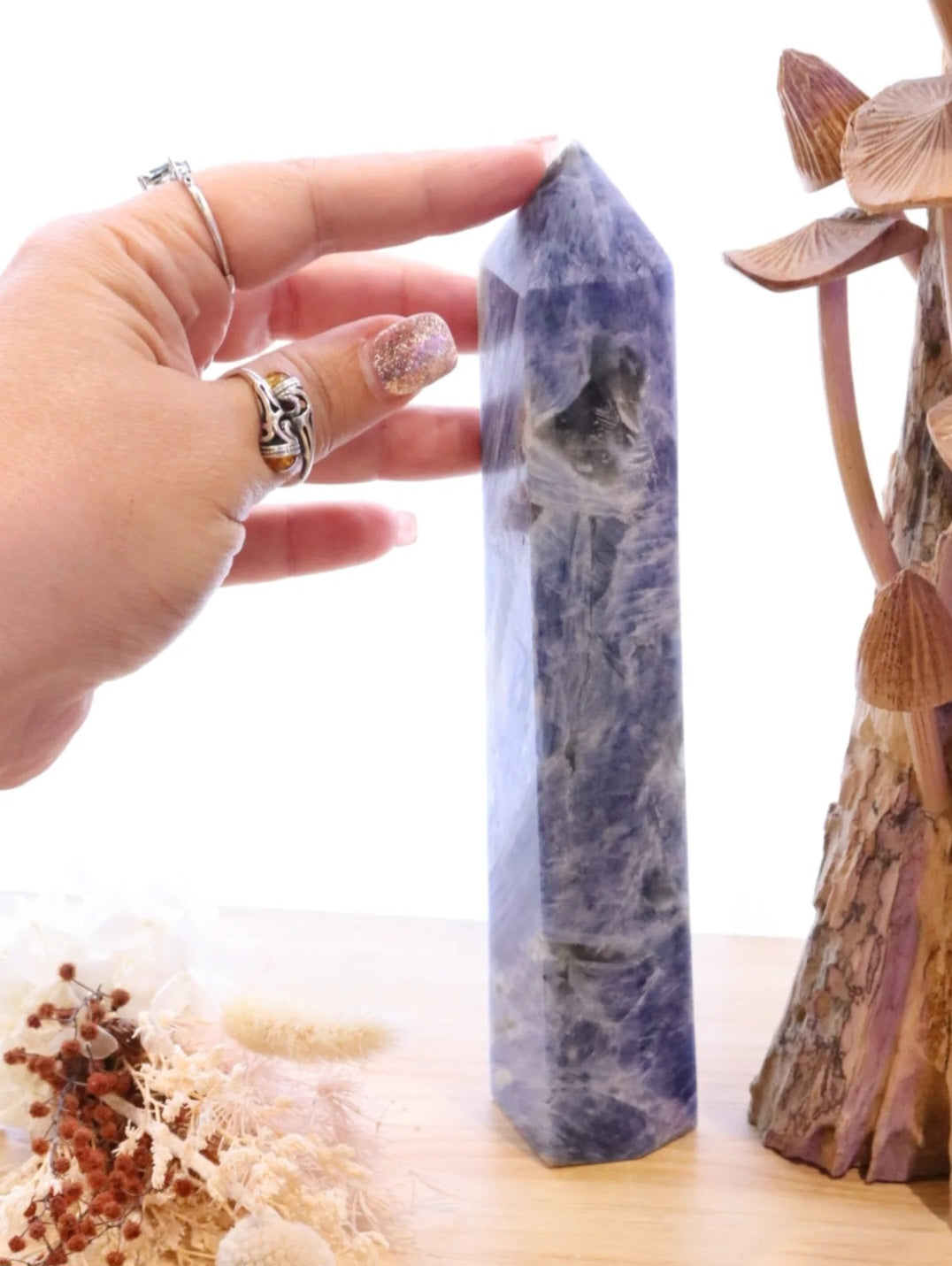 Blue Kyanite Tower | 676g