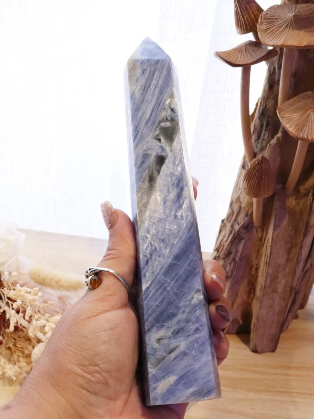Blue Kyanite Tower | 676g