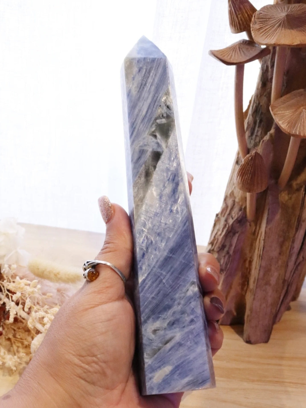 Blue Kyanite Tower | 676g