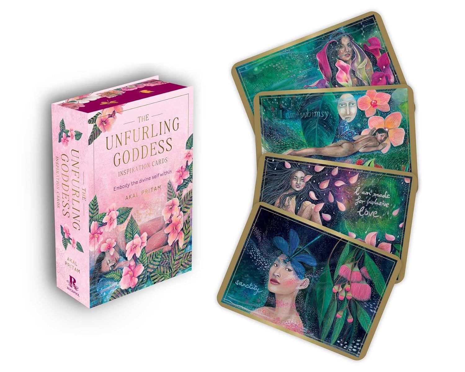The Unfurling Goddess Inspiration Cards: Embody The Divine Self Within