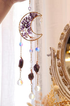 MoonLight Suncatcher | Amethyst