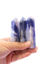 Blue Afghanite Points