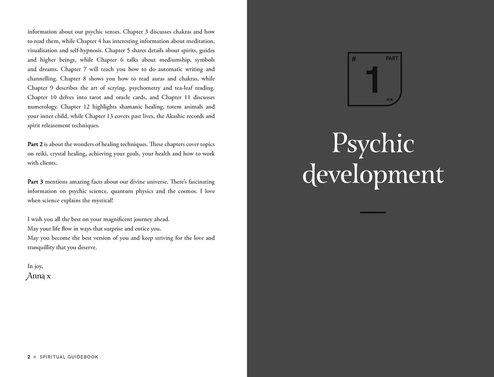 Spiritual Guidebook: Mastering psychic development and healing techniques