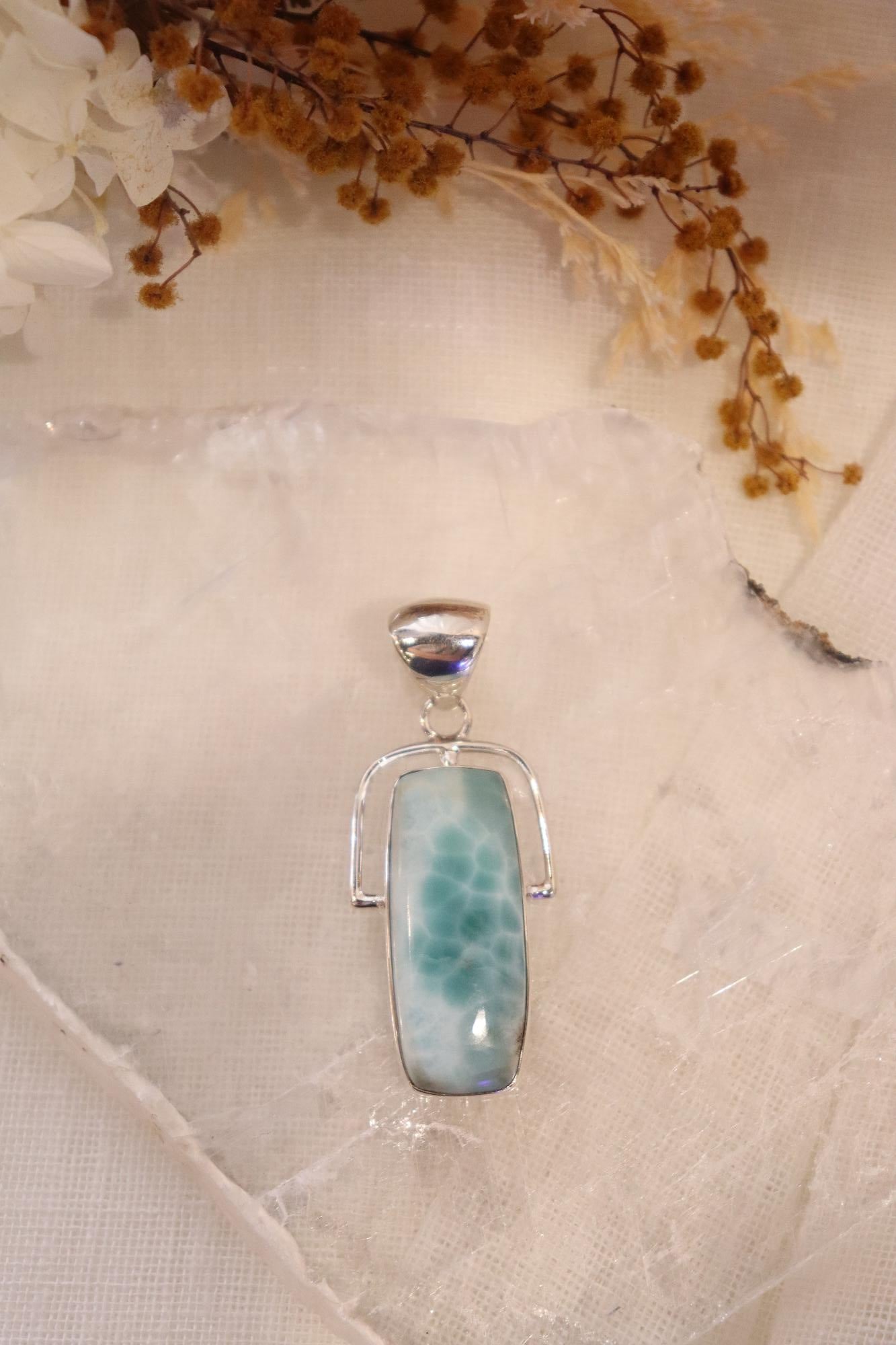 Larimar Pendant