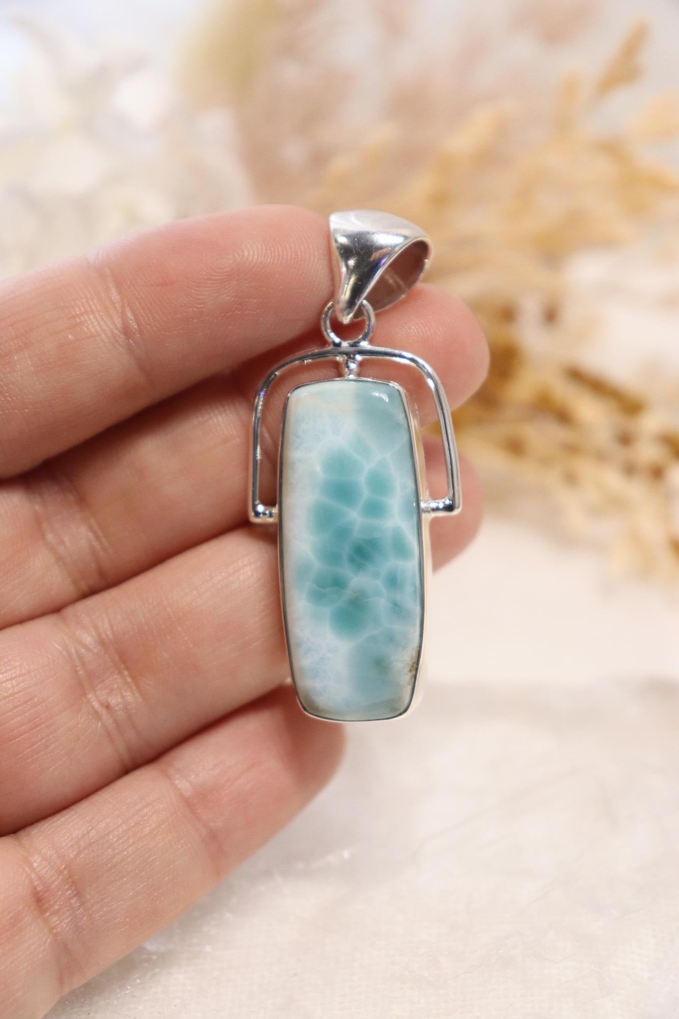 Larimar Pendant