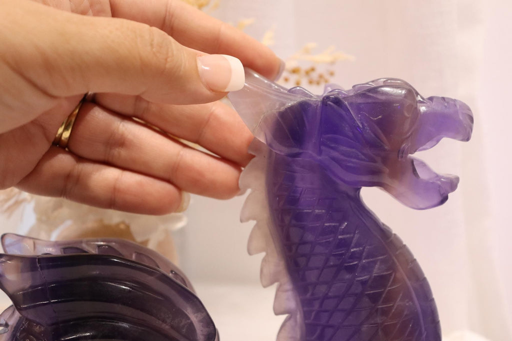 Fluorite Dragon | 3 Piece Set