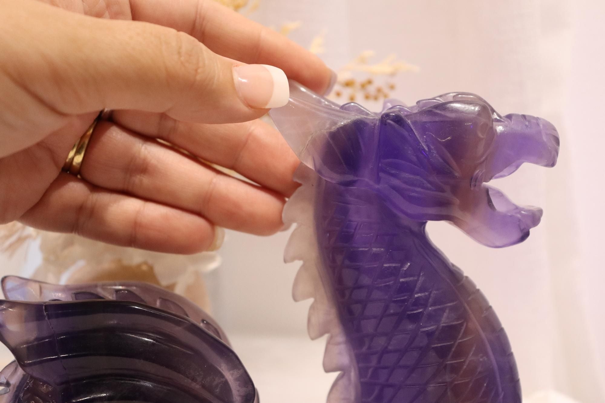 Fluorite Dragon | 3 Piece Set