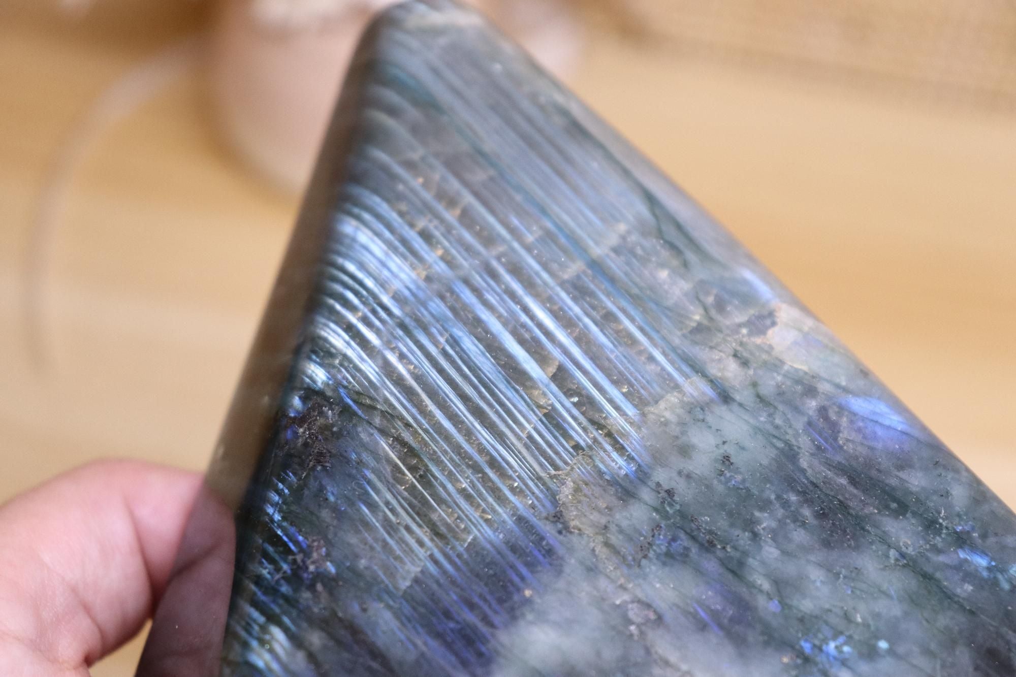 Labradorite Polished Orange | Free-Form 1.19kg