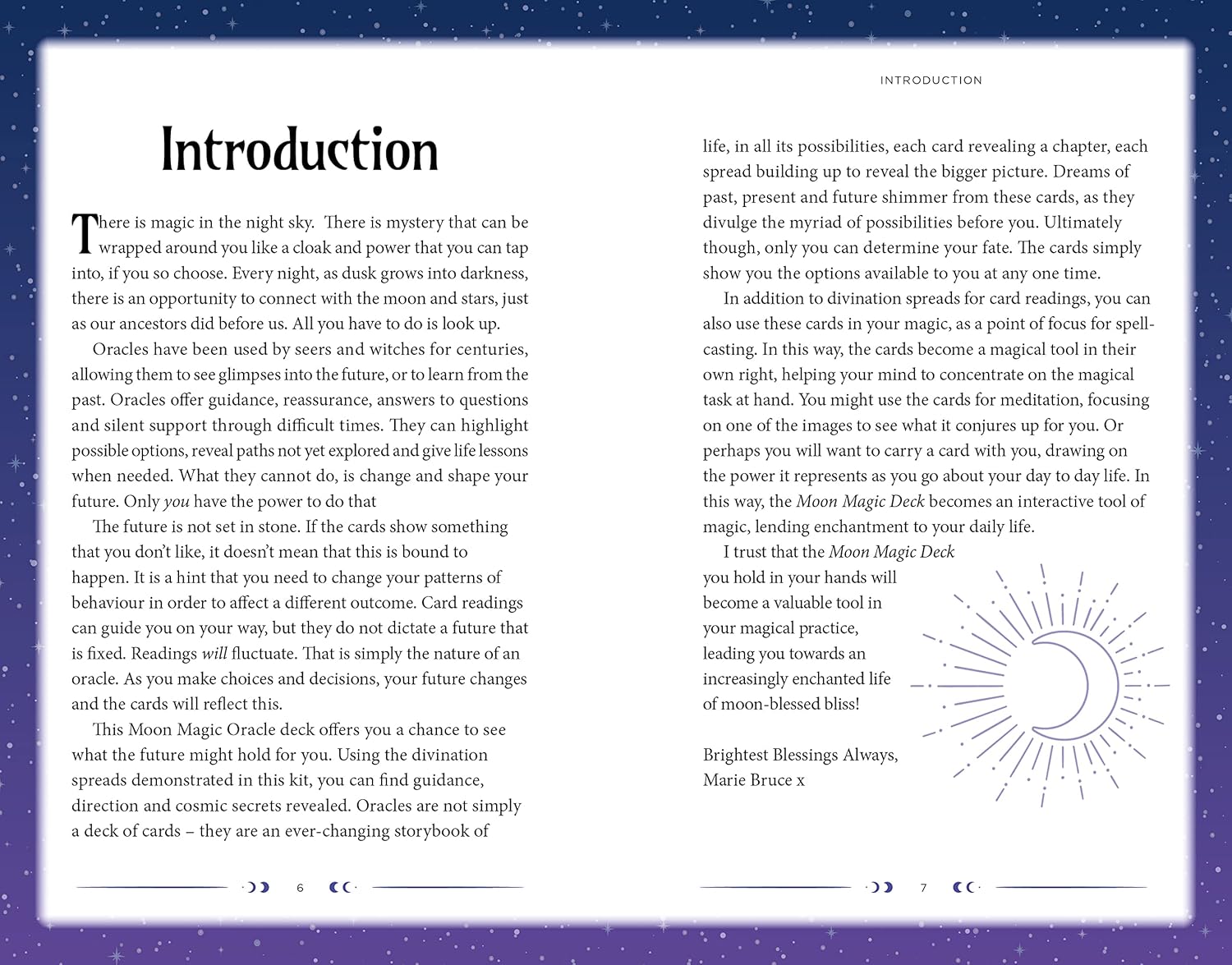 Moon Magic Book & Card Deck: Includes a 50-Card Deck and a 128-Page Guide Book