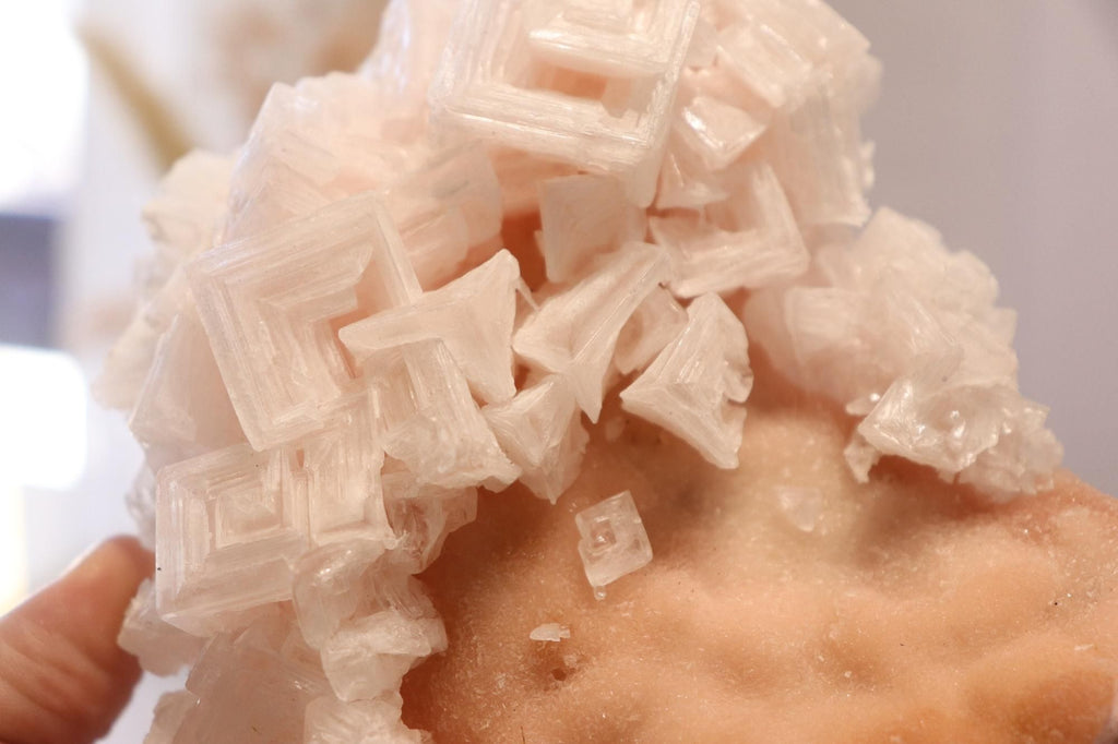 Pink Halite | Raw Specimen + Stand 342g