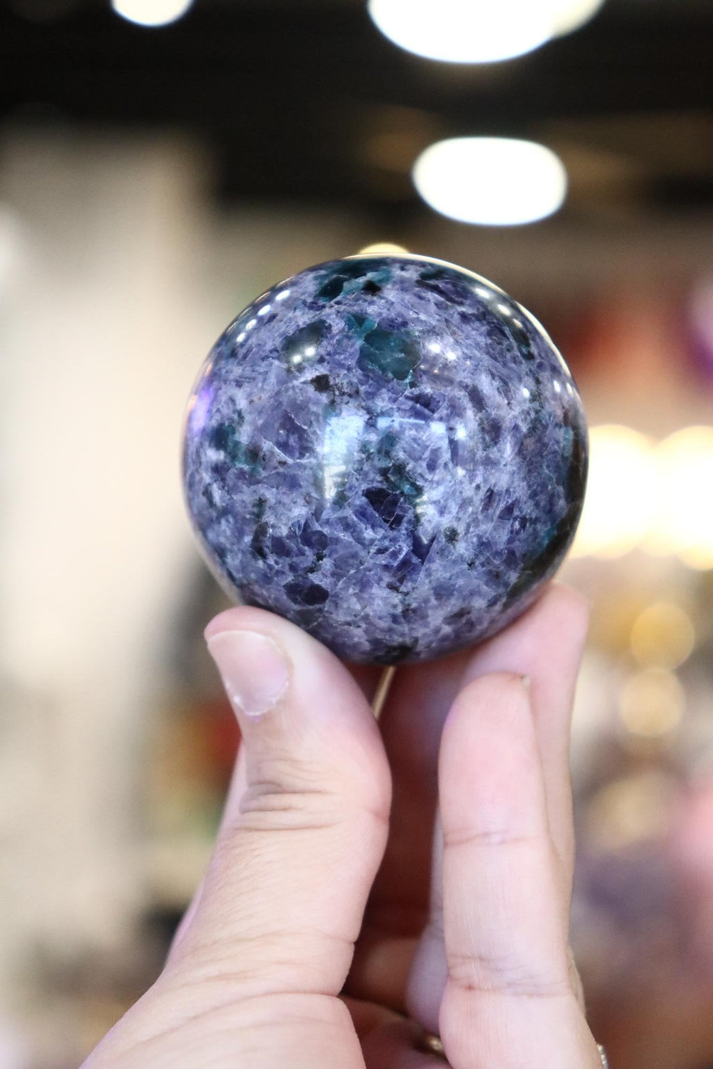 Iolite Emerald Sphere | 226g