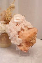Pink Halite | Raw Specimen + Stand 342g