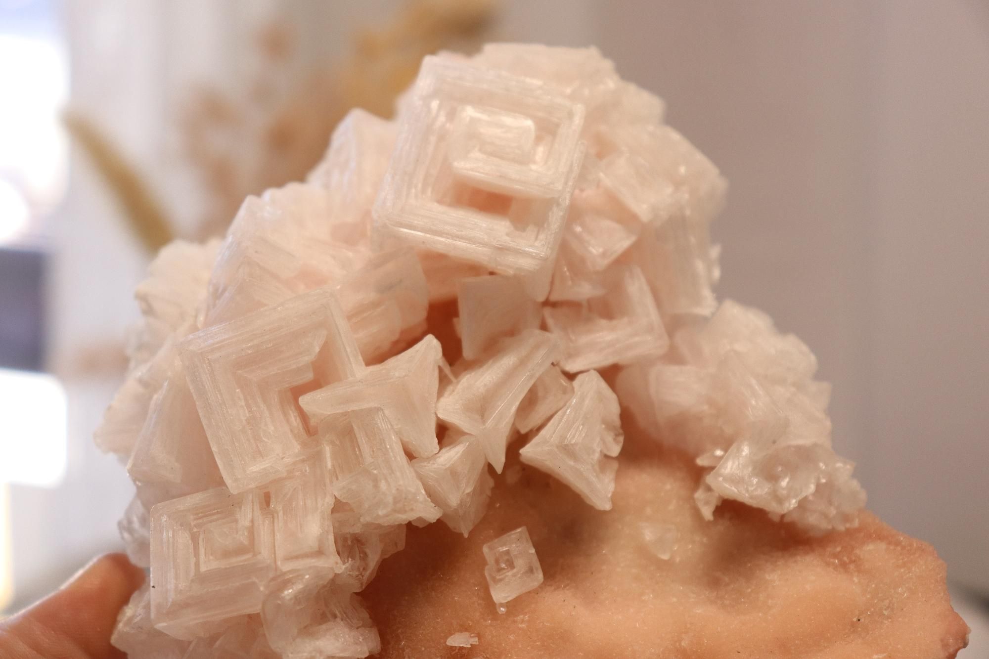 Pink Halite | Raw Specimen + Stand 342g