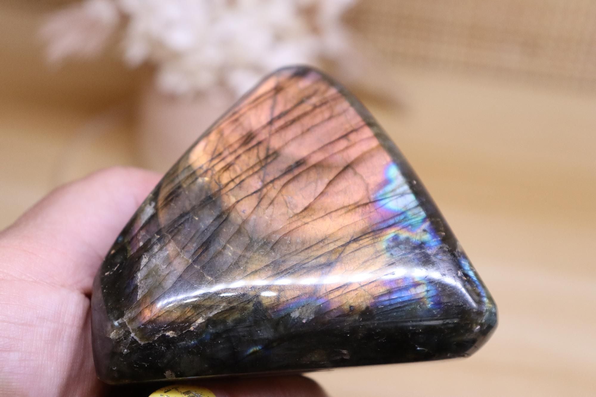 Labradorite Polished Orange | Free-Form 348g