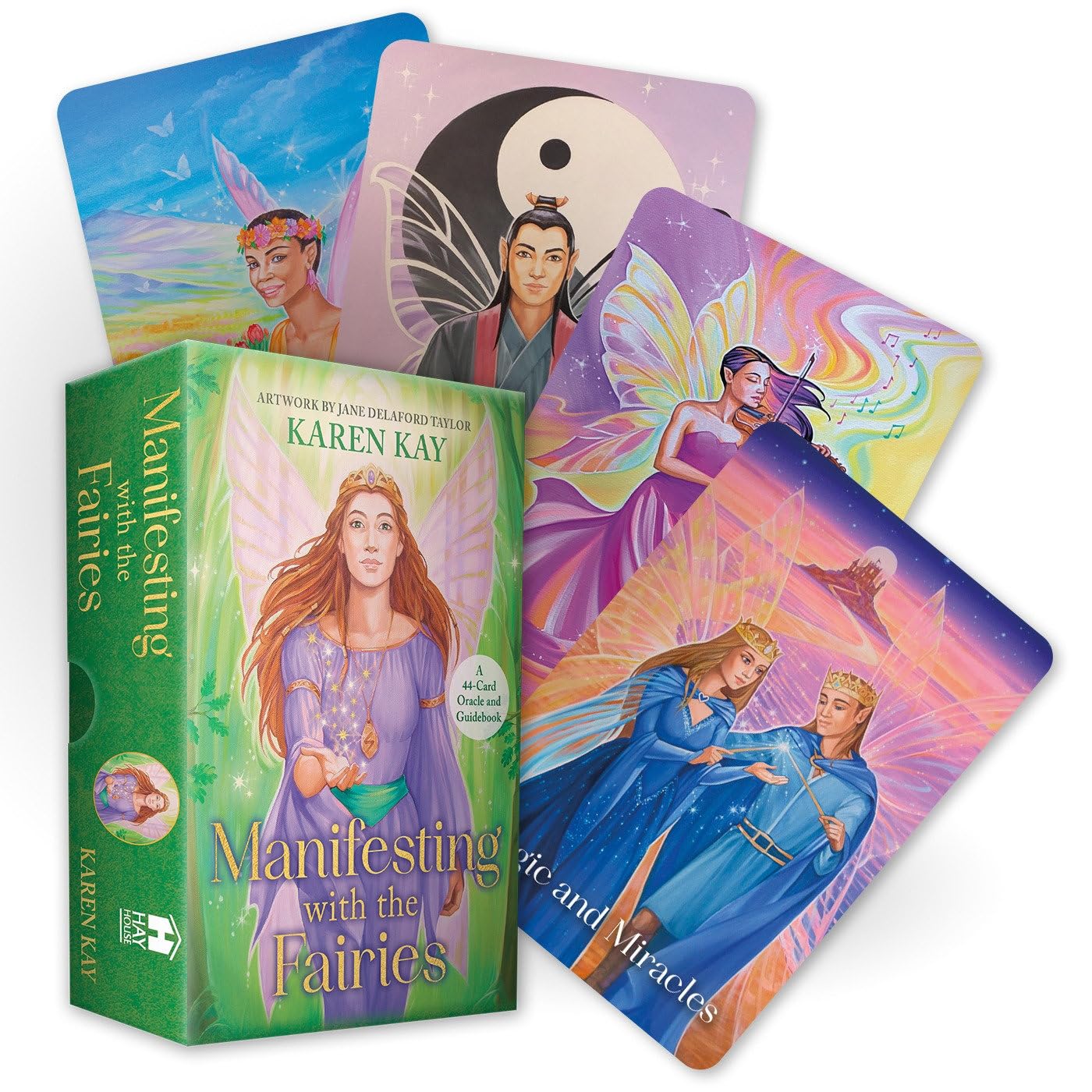 Manifesting With The Fairies: A 44-Card Oracle and Guidebook
