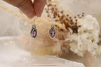 Amethyst Earrings | Eye Drop Set