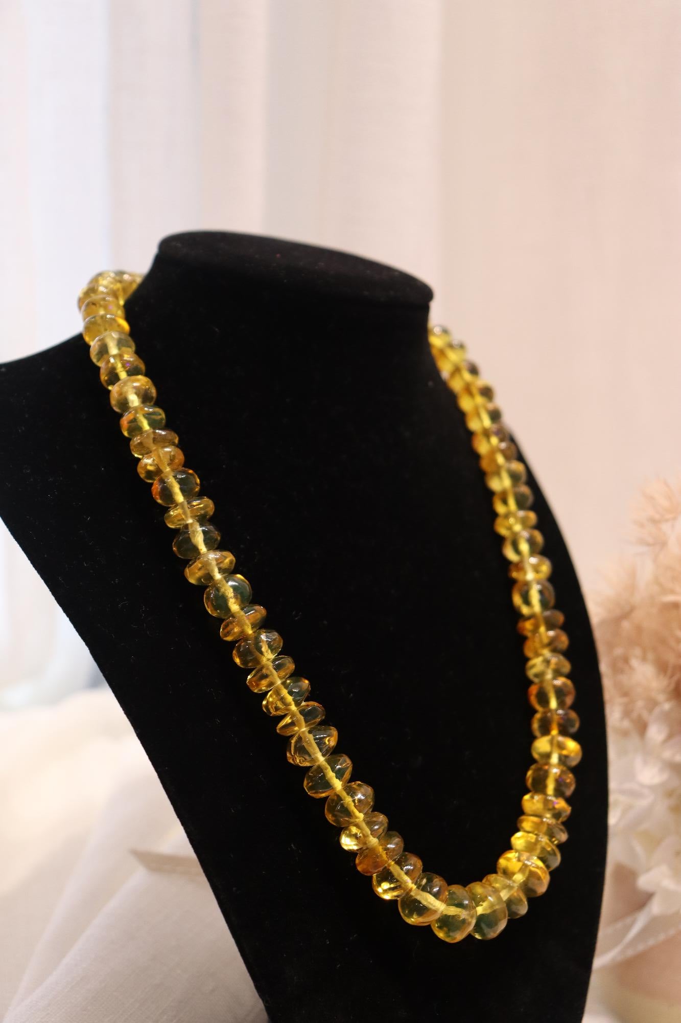 Amber Necklace | 11mm