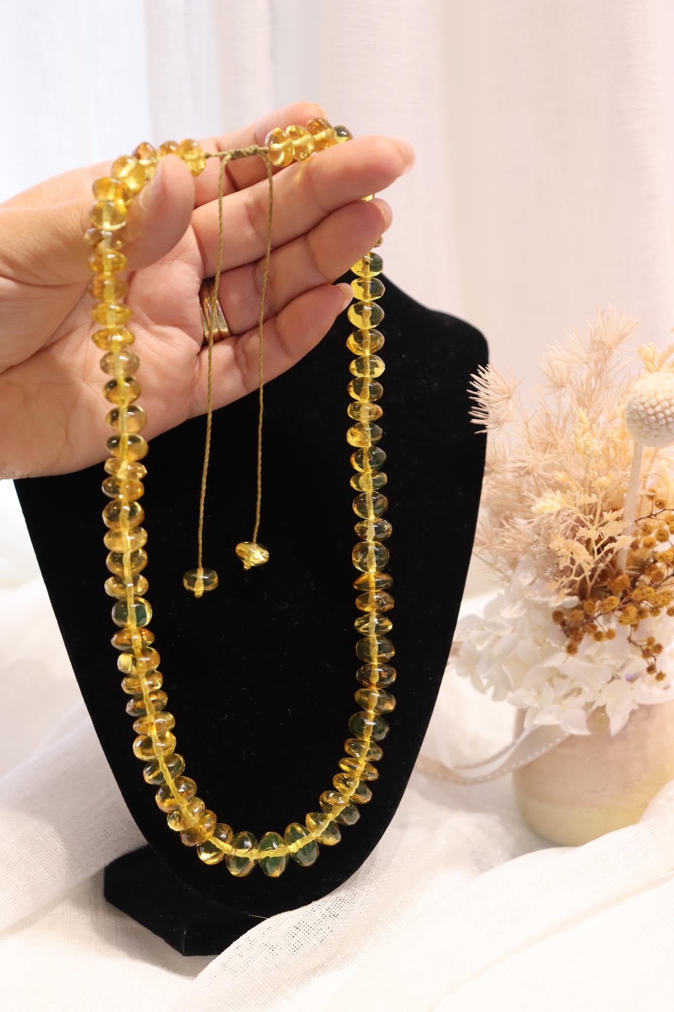 Amber Necklace | 11mm