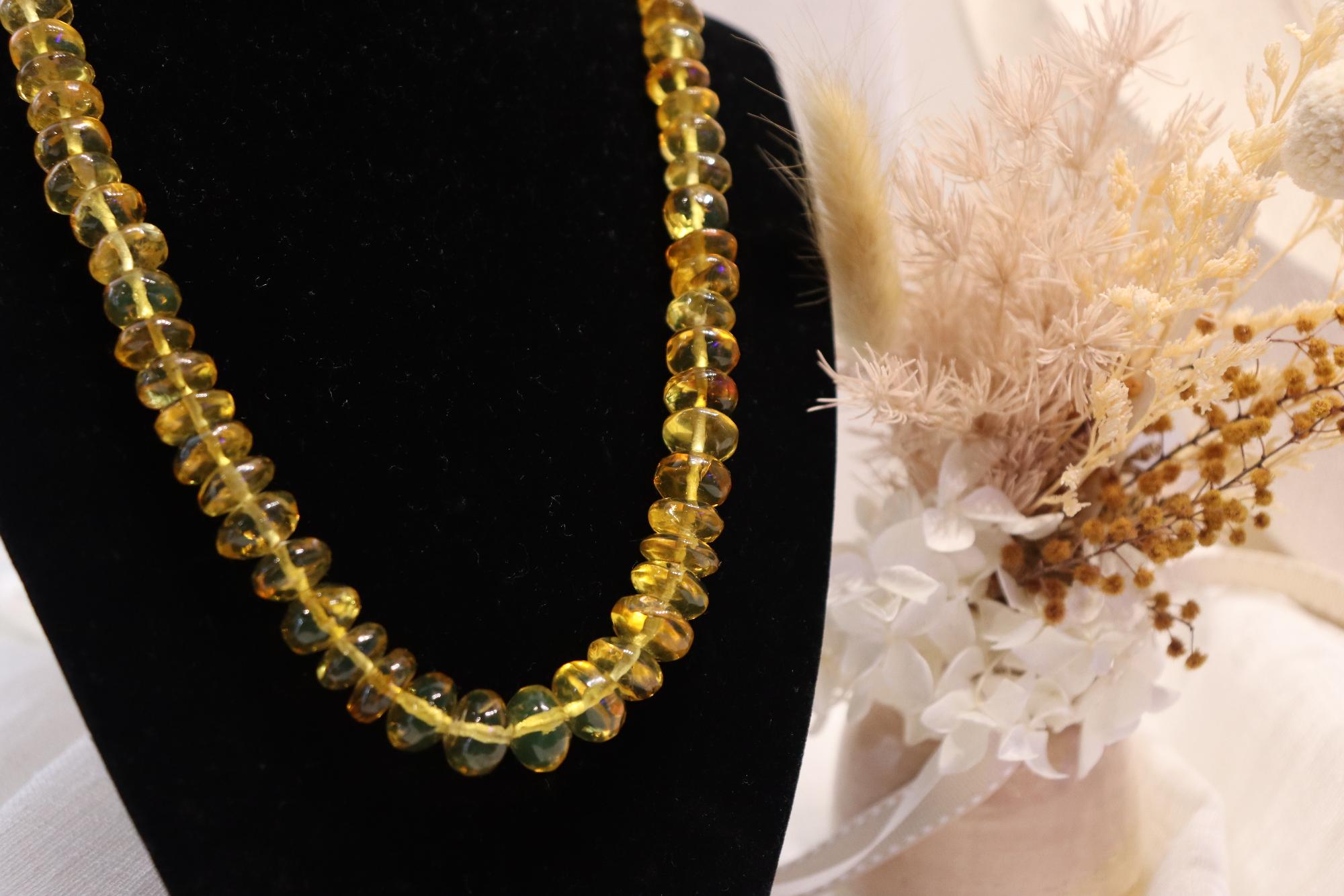 Amber Necklace | 11mm