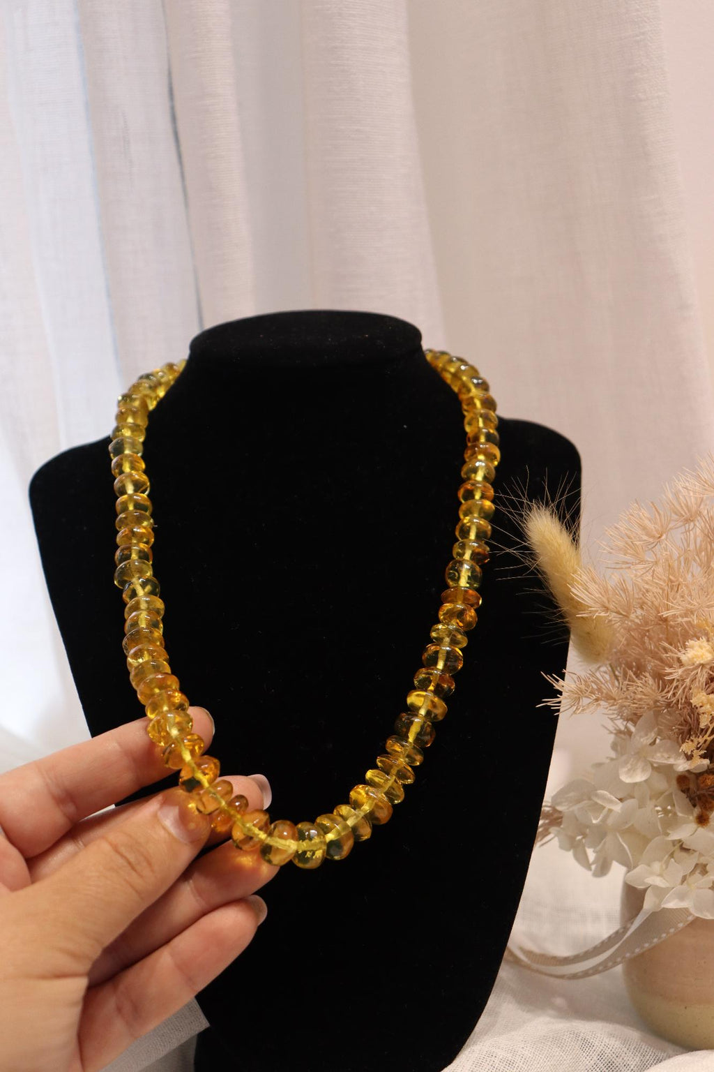 Amber Necklace | 11mm