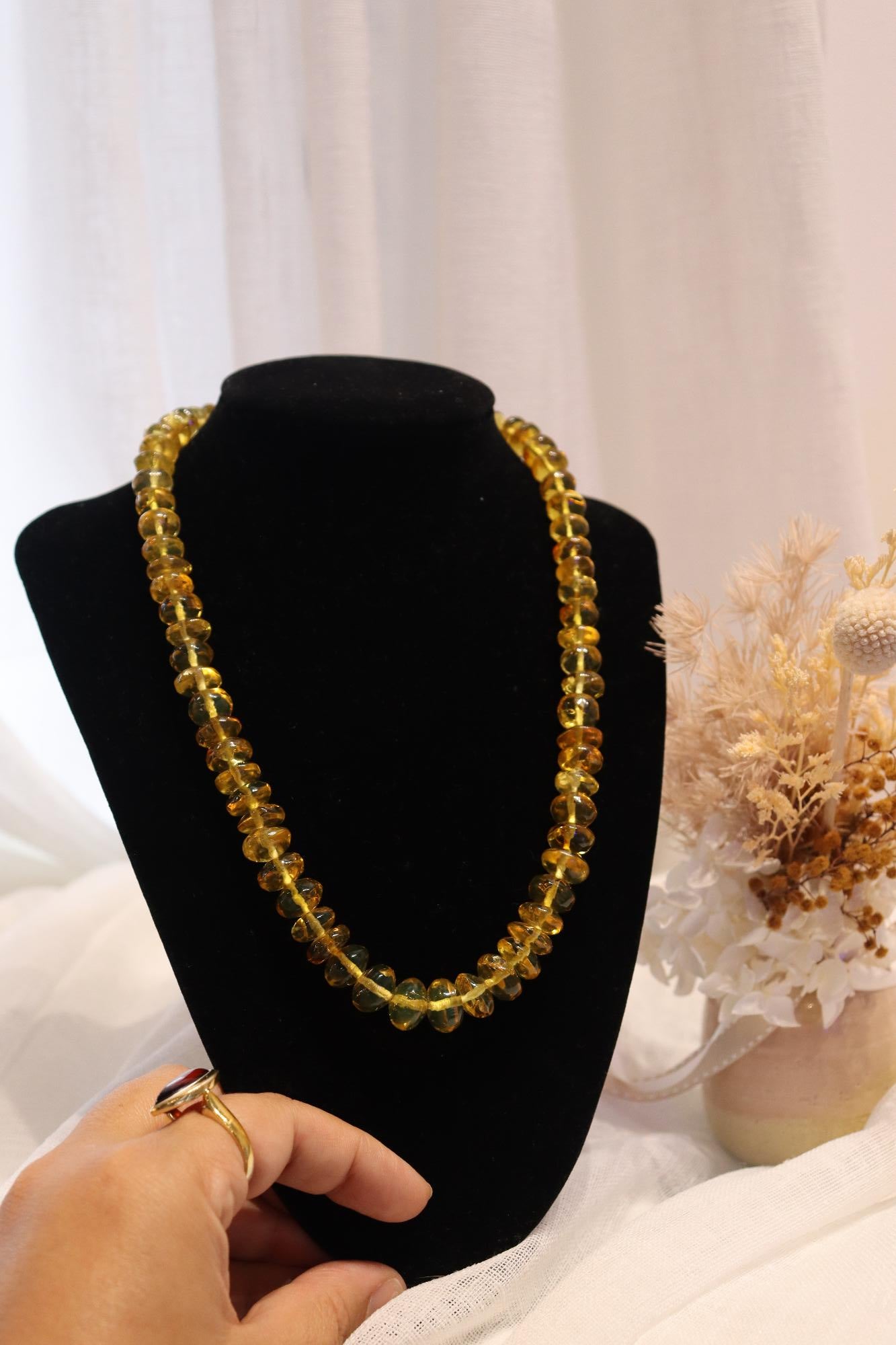 Amber Necklace | 11mm