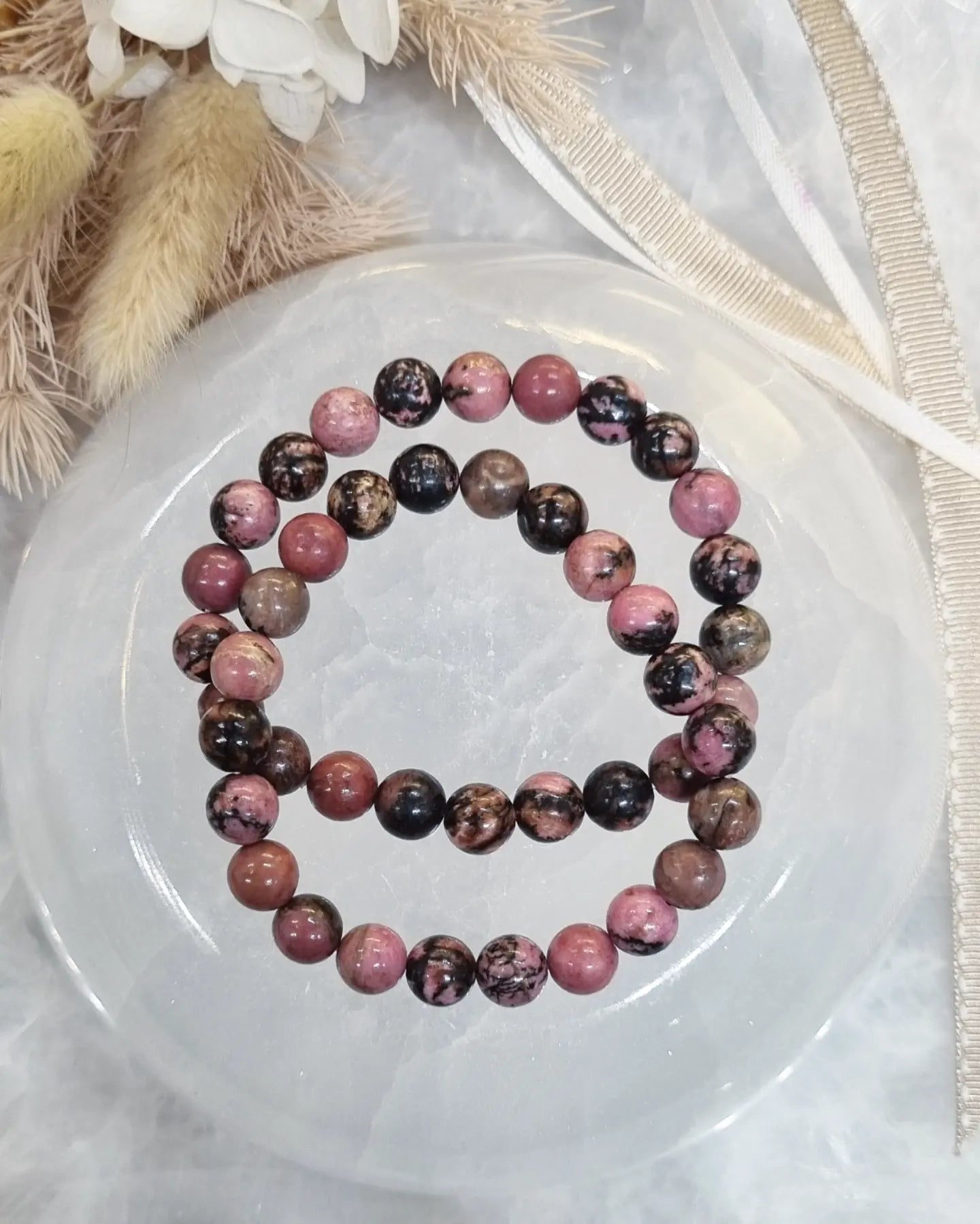 Rhodonite Bracelet | 8mm