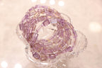 Ametrine Bracelet | Round + Rectangle Beads