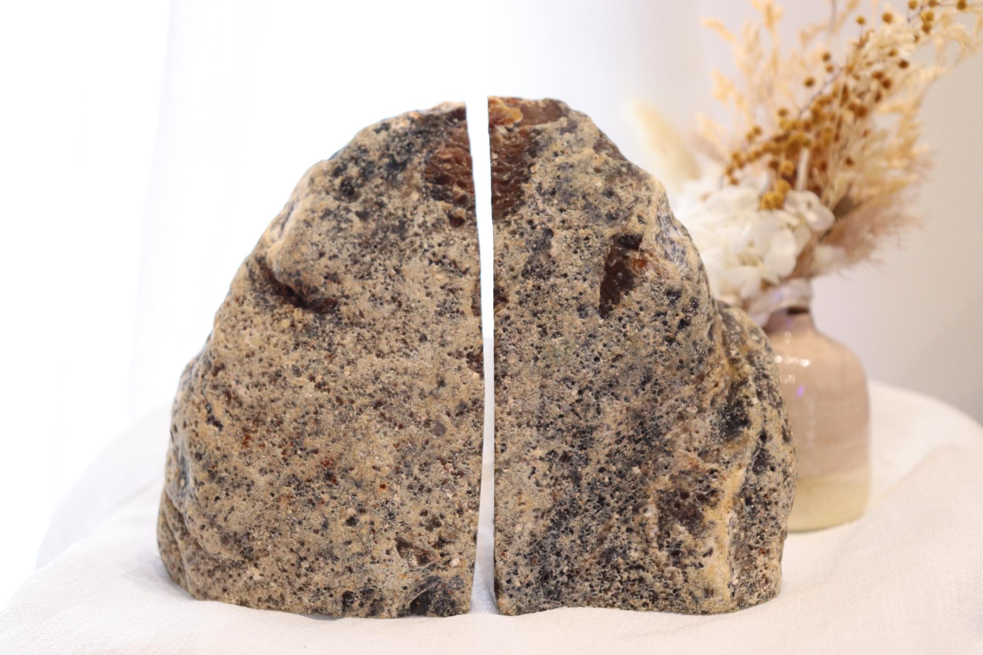 Agate Bookends Set Medium